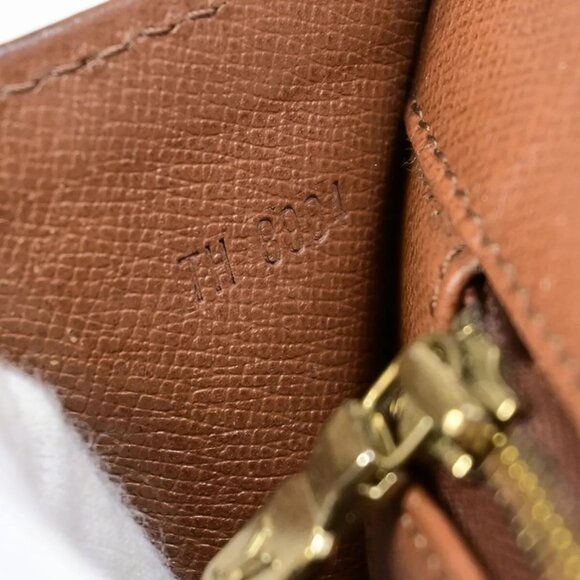 LOUIS VUITTON Pochette Dam GM Clutch Hand Bag Monogram Leather BN - Picture 10 of 15